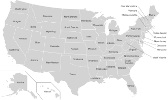 Usa's Delstater